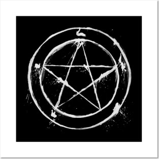 Pentacle Messy Posters and Art